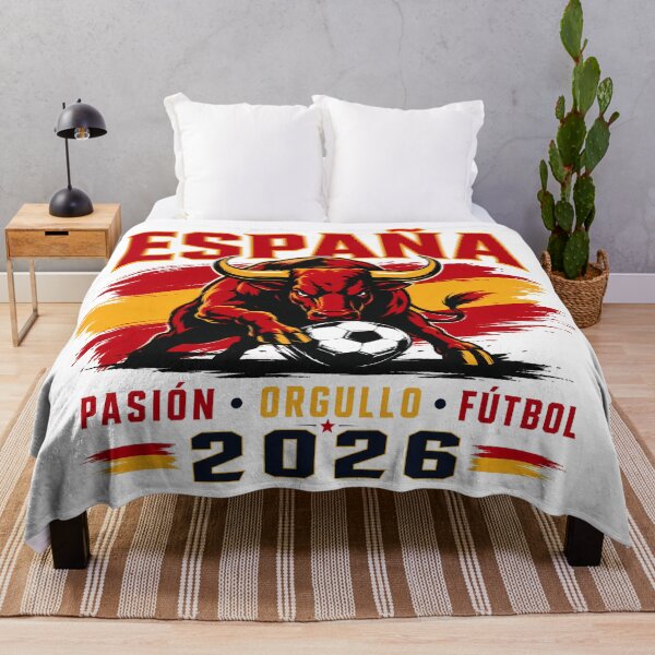 Item preview, Spain 2026 Bull Football Pride designed and sold by RedCircleArt.