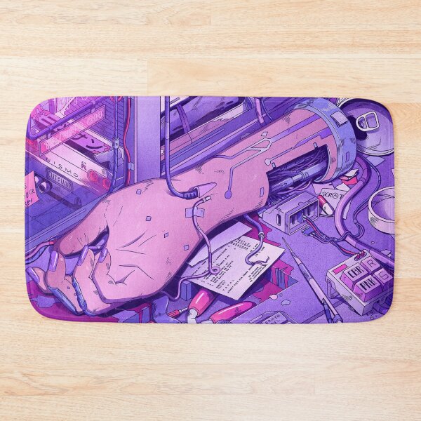Item preview, Neon Cybernetic Breakdown designed and sold by MatDeskBlue.