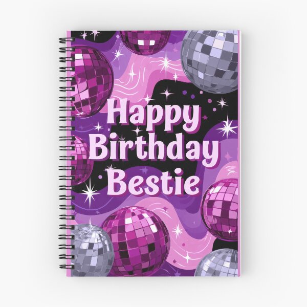 Item preview, Tarjeta de Feliz Cumpleaños para Fiesta Discoteca con tu Mejor Amiga designed and sold by Zabolotna_Art.