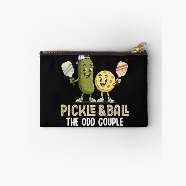 Item preview, Funny Pickleball Pickle and Ball The Odd Couple Cartoon Mascot designed and sold by haitrieuic96.