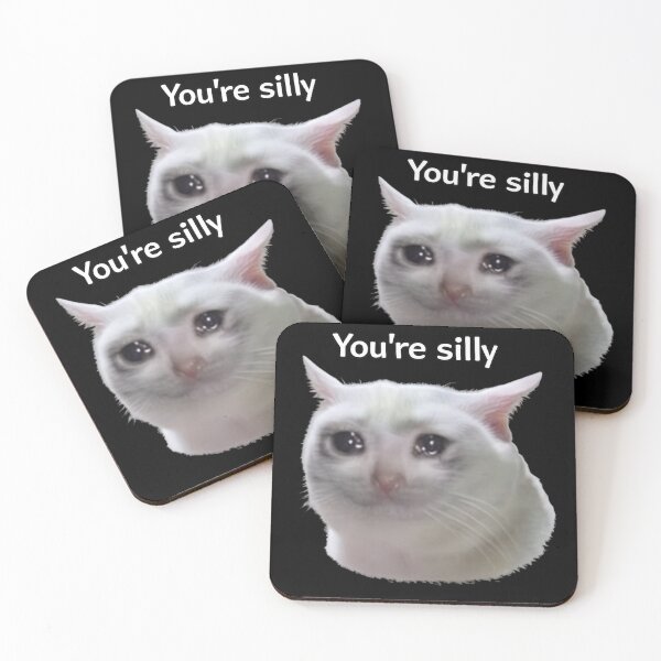 Item preview, You're silly sad cat :( designed and sold by vecart34.