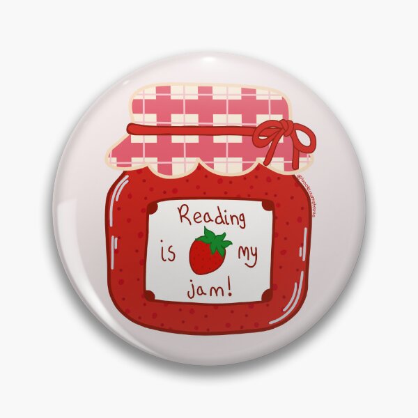 Item preview, Reading Is My Jam!  designed and sold by BookWyrmsTrove.
