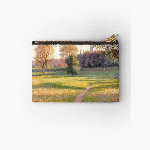 Item preview, Morning Landscape at Giverny: Impression of Rural Light, Fields, and Atmospheric Harmony. designed and sold by artdesignsnow.