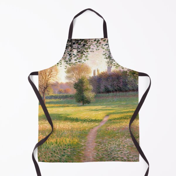 Item preview, Morning Landscape at Giverny: Impression of Rural Light, Fields, and Atmospheric Harmony. designed and sold by artdesignsnow.
