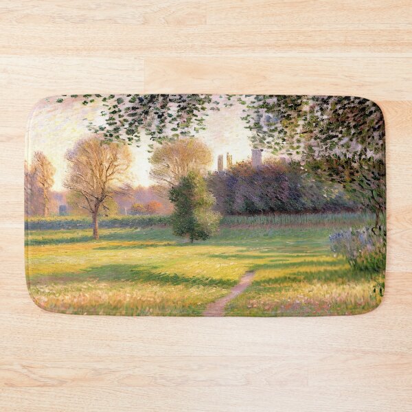 Item preview, Morning Landscape at Giverny: Impression of Rural Light, Fields, and Atmospheric Harmony. designed and sold by artdesignsnow.