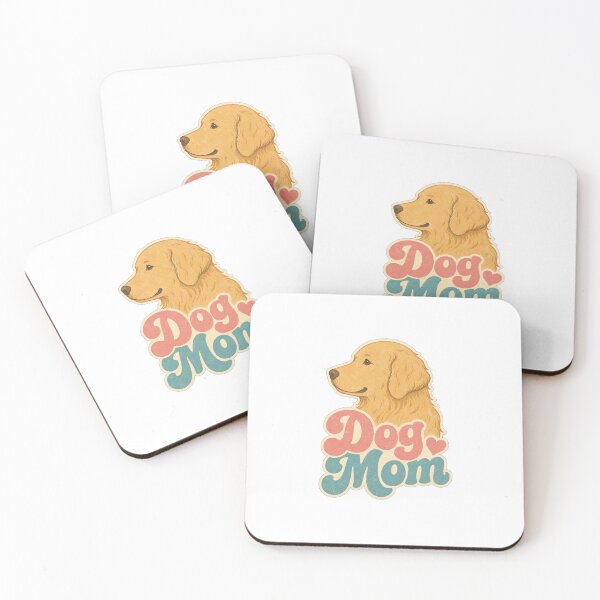 Item preview, Retro Dog Mom - Vintage Golden Retriever Silhouette designed and sold by DesignerSator.