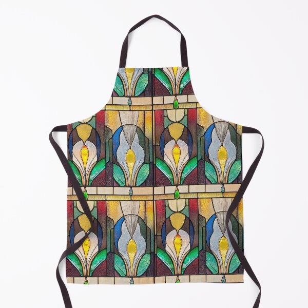 Item preview, Fanfare Art Deco Stained Glass Photo Texture designed and sold by DigitaICraft.