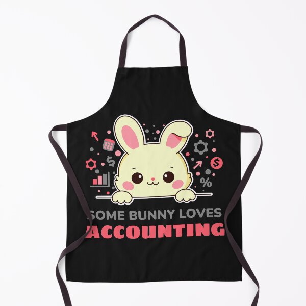 Item preview, Cute Easter Accountant Bunny – Some Bunny Loves Accounting designed and sold by Skryp-art.