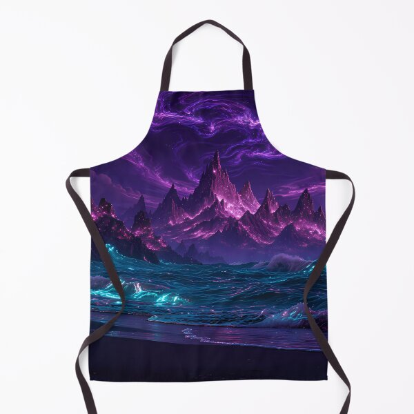 Item preview, Cosmic peaks in the surreal sea of eternity designed and sold by VoidVeilStudio.