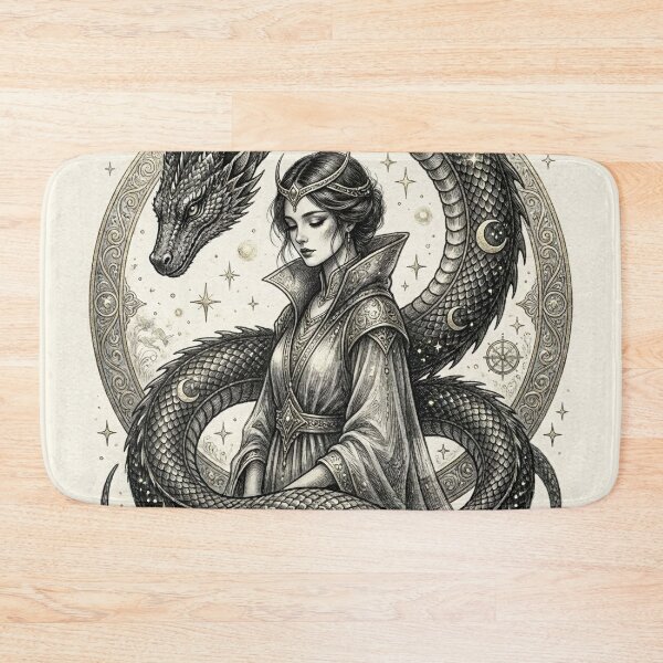 Item preview, Moon Dragon's Embrace designed and sold by Roberta Calabrese.
