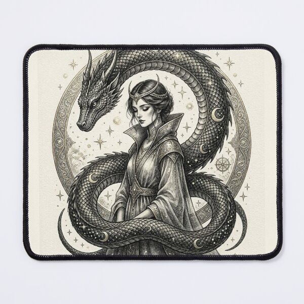 Item preview, Moon Dragon's Embrace designed and sold by Roberta Calabrese.