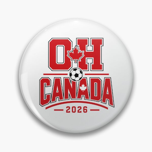 Item preview, Canada 2026 Soccer Fan Design designed and sold by RedCircleArt.