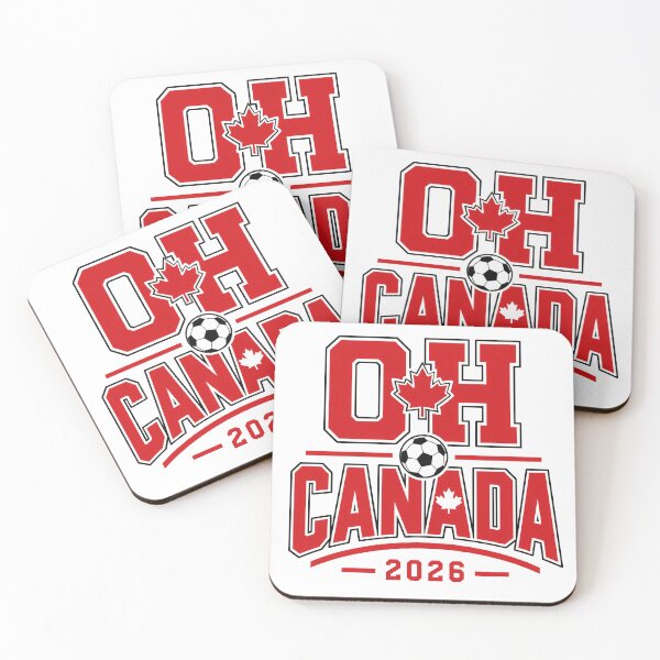Item preview, Canada 2026 Soccer Fan Design designed and sold by RedCircleArt.
