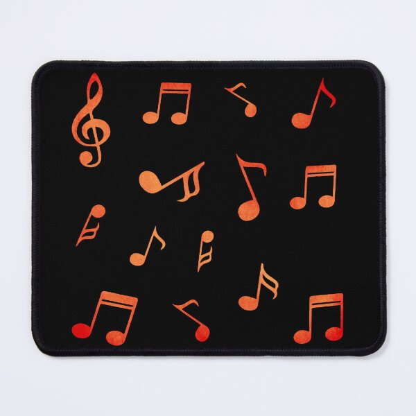Item preview, Orange Music Notes designed and sold by Primroaddesigns.