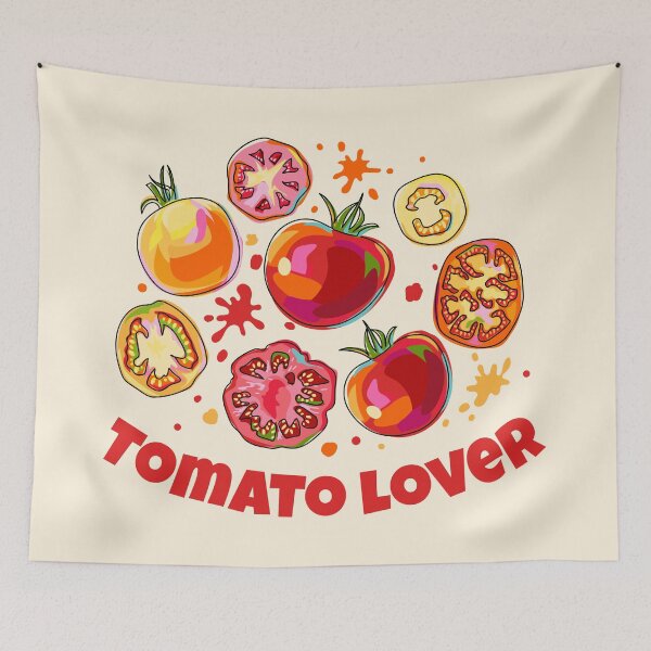 Item preview, Tomato Lover – Colorful Fresh Tomato designed and sold by Skryp-art.