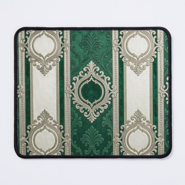 Item preview, Emerald Green & Oat Striped Baroque designed and sold by DesignsByPrnces.