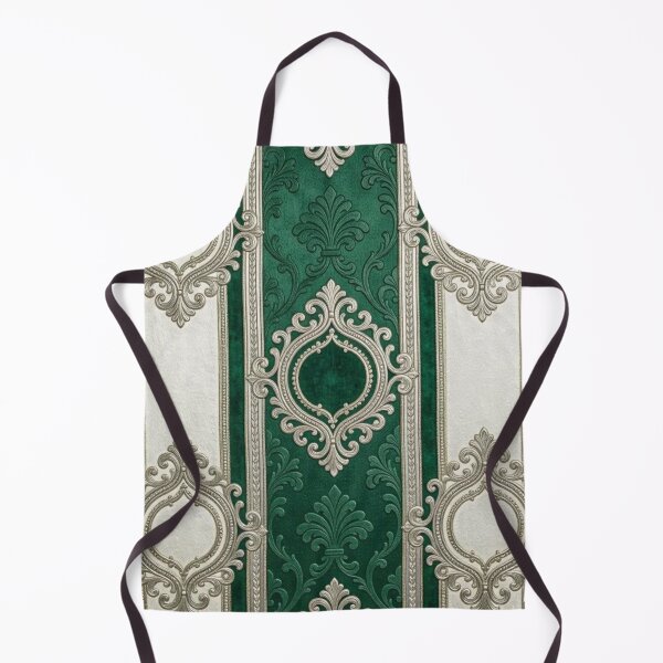 Item preview, Emerald Green & Oat Striped Baroque designed and sold by DesignsByPrnces.
