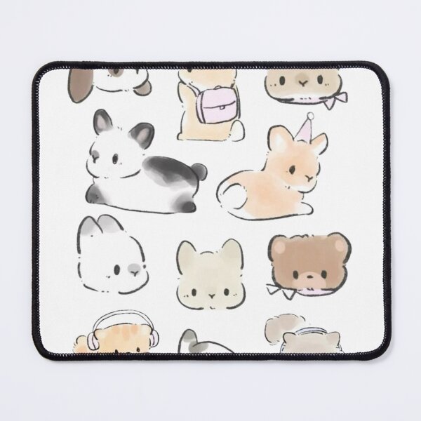 Item preview, Aesthetic Stickers Beige Cute Bunny designed and sold by Aesthetic St1ckers.