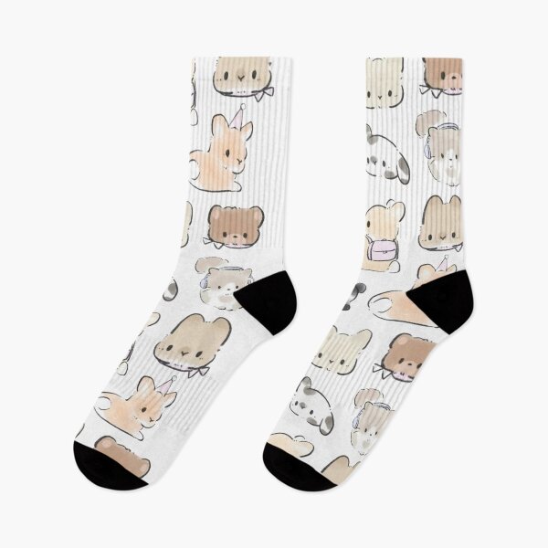 Item preview, Aesthetic Stickers Beige Cute Bunny designed and sold by Aesthetic St1ckers.
