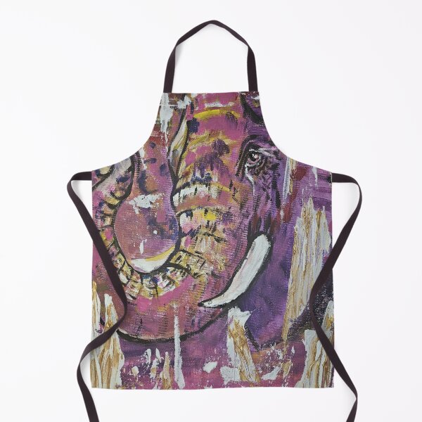 Item preview, A mystical, cheerful elephant with tusks designed and sold by Artur Sobkowicz.
