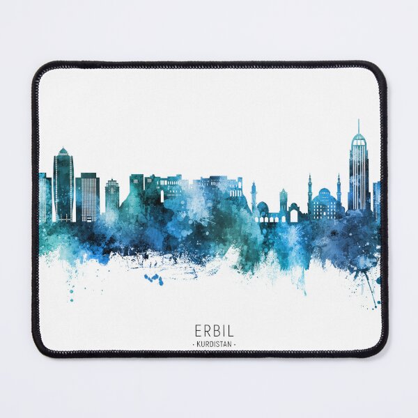 Item preview, Erbil Kurdistan Iraq Skyline designed and sold by ArtPrints.