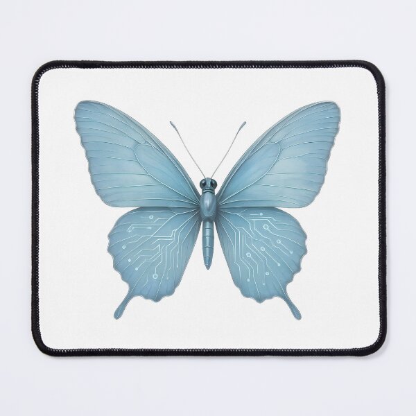 Item preview, Tech Butterfly – Futuristic Nature Design designed and sold by Yomere.