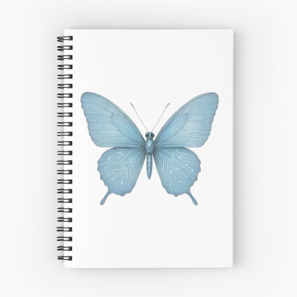 Item preview, Tech Butterfly – Futuristic Nature Design designed and sold by Yomere.