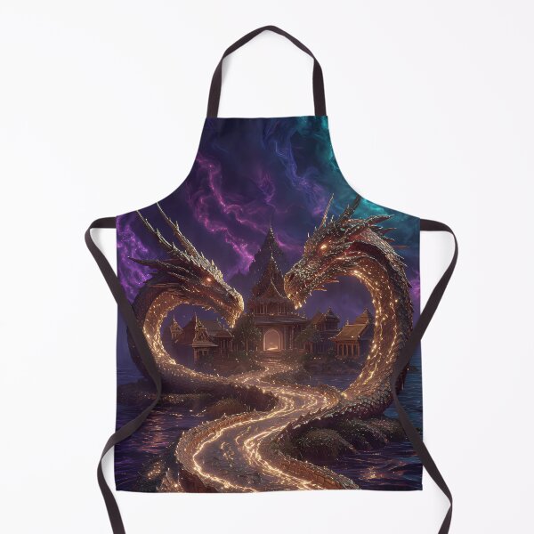 Item preview, Dual Serpent Guardians: The Temple of Eternal Mysticism and Shadows designed and sold by VoidVeilStudio.