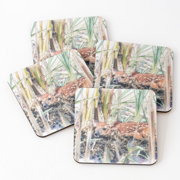 Item preview, Fawn in Watercolor designed and sold by tomorrowsart.