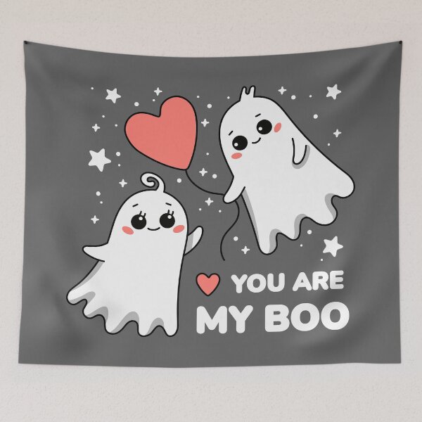 Item preview, You Are My Boo – Cute Kawaii Ghosts designed and sold by Skryp-art.