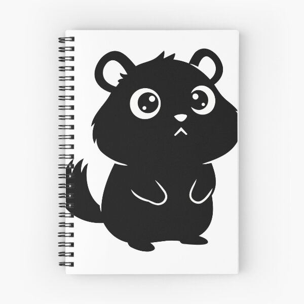 Item preview, Cute Hamster Sticker - Kawaii Chibi Rodent Silhouette Print Minimalist Sad Hamster Nursery Wall Art designed and sold by BestChoiceService.