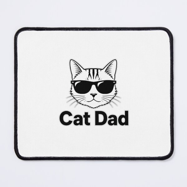 Item preview, Minimalist Cat Dad - Modern Feline Line Art designed and sold by DesignerSator.