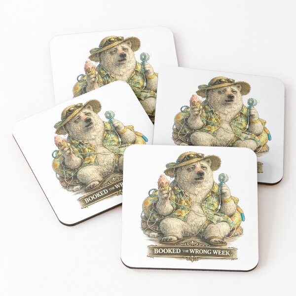 Item preview, Vacation Burnout Society – Polar Bear Booked The Wrong Week designed and sold by ByAnad.