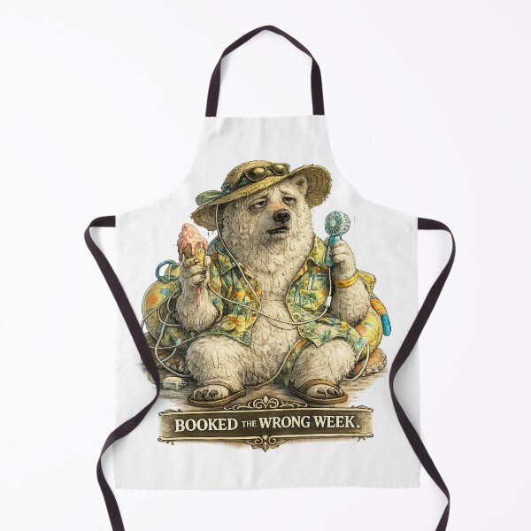 Item preview, Vacation Burnout Society – Polar Bear Booked The Wrong Week designed and sold by ByAnad.
