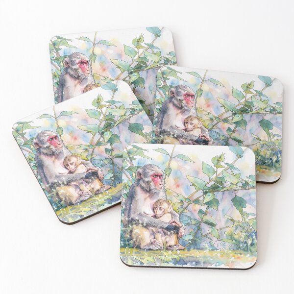 Item preview, Watercolor Monkeys designed and sold by tomorrowsart.