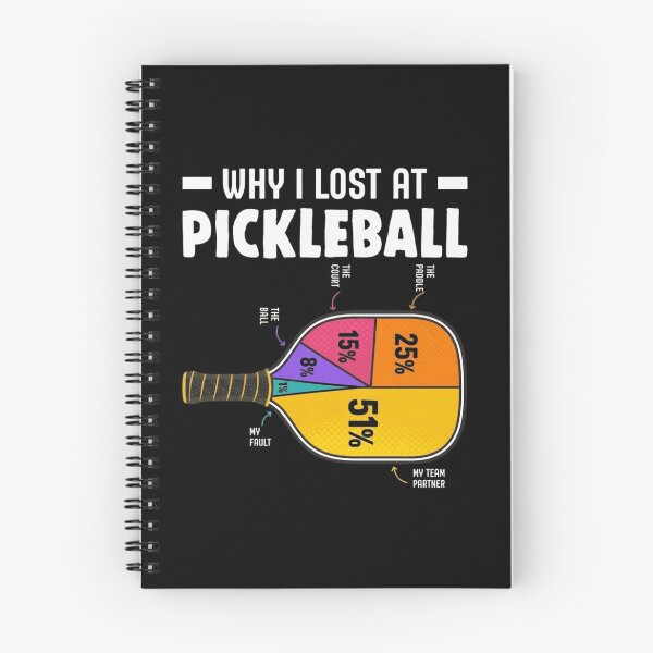 Item preview, Why I Lost At Pickleball Funny Pie Chart Excuse Paddle designed and sold by haitrieuic96.