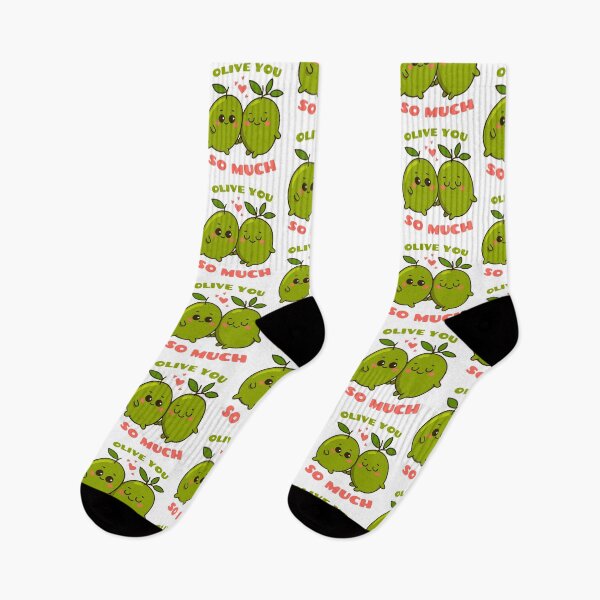 Item preview, Olive You So Much – Cute Kawaii Olives designed and sold by Skryp-art.