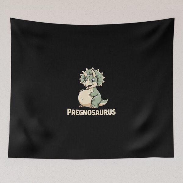 Item preview, Pregnosaurus – Funny Pregnant Triceratops Mom Dinosaur Design designed and sold by Heneket.