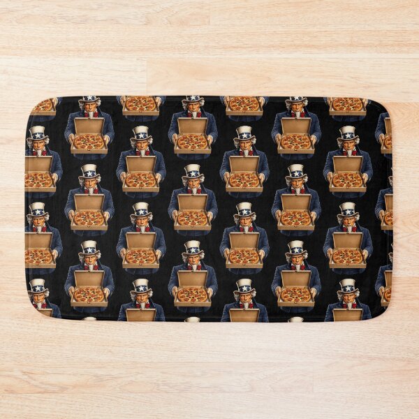 Item preview, Uncle Sam Delivering Pizza Patriotic Pizza Lover Design designed and sold by TheTrendsDesk.