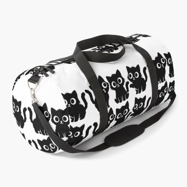 Item preview, Cute Black Kittens Sticker Pack - Kawaii Chibi Cats Pattern Sheet Minimalist Monochrome Playful Kitty Nursery Wall Art designed and sold by BestChoiceService.