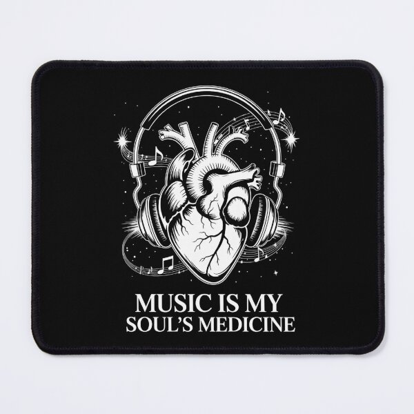 Item preview, Music Is My Soul's Medicine - Anatomy of Music - Aesthetic Music Lover Gift designed and sold by Design_Your_Day.
