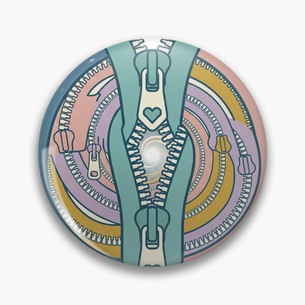 Item preview, Infinite Zip — Open Your Universe Sticker designed and sold by CuteRage.