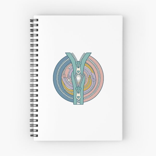 Item preview, Infinite Zip — Open Your Universe Sticker designed and sold by CuteRage.