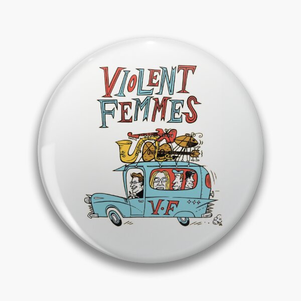 Item preview, Violent Femmes Cartoon Band Van Folk Punk Art designed and sold by kiminju98.