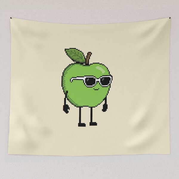 Item preview, Green Apple Pixel designed and sold by White Rim Mates.