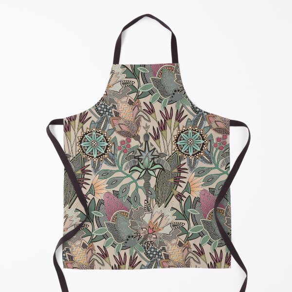 Item preview, steampunk chintz beige designed and sold by scrummy.