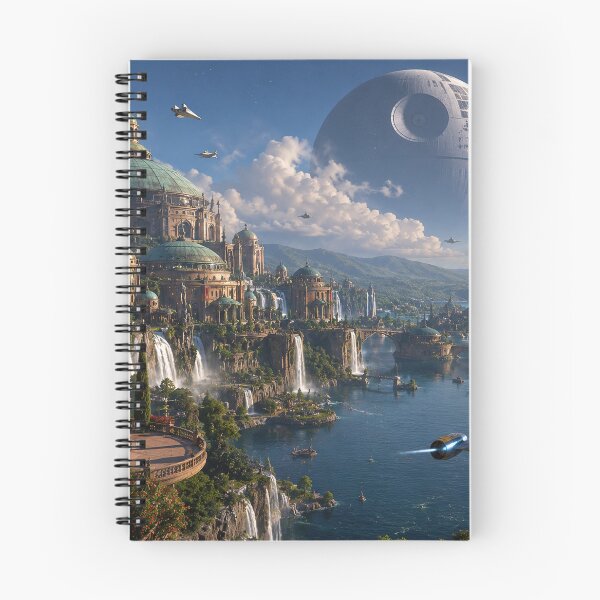 Item preview, Waterfall City World designed and sold by MKDSN.