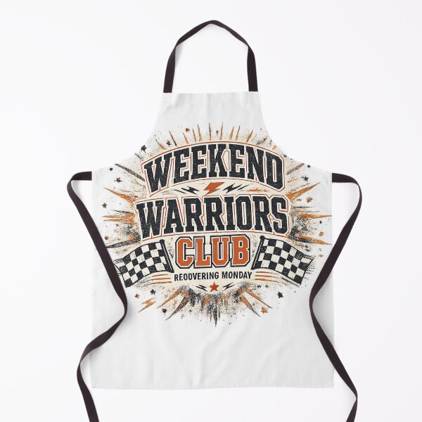 Item preview, Weekend Warriors Club Vintage Racing T-Shirt Design – Retro Motorsport Graphic Tee, Distressed Typography Streetwear designed and sold by artistezone.