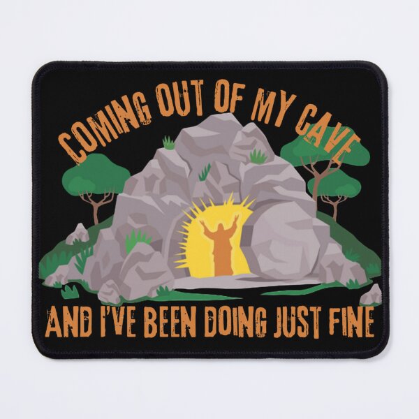 Item preview, Coming Out Of My Cave Jesus Resurrection designed and sold by Bexcy_Boo.