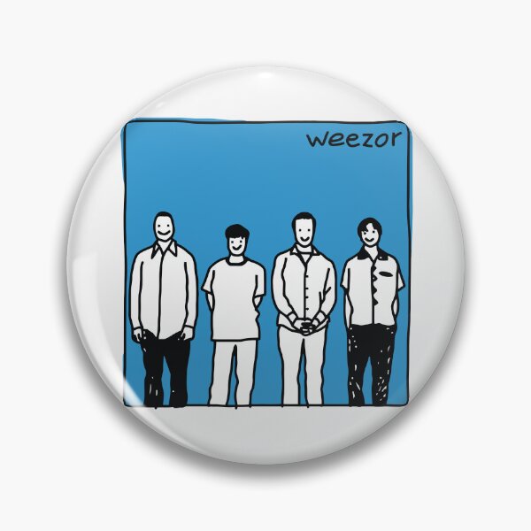 Item preview, Weezor Blue Album Funny Cartoon Parody designed and sold by kiminju98.